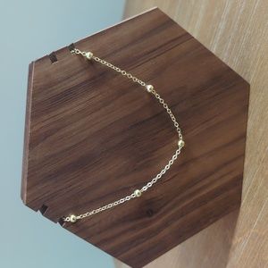 Gold Ball Necklace